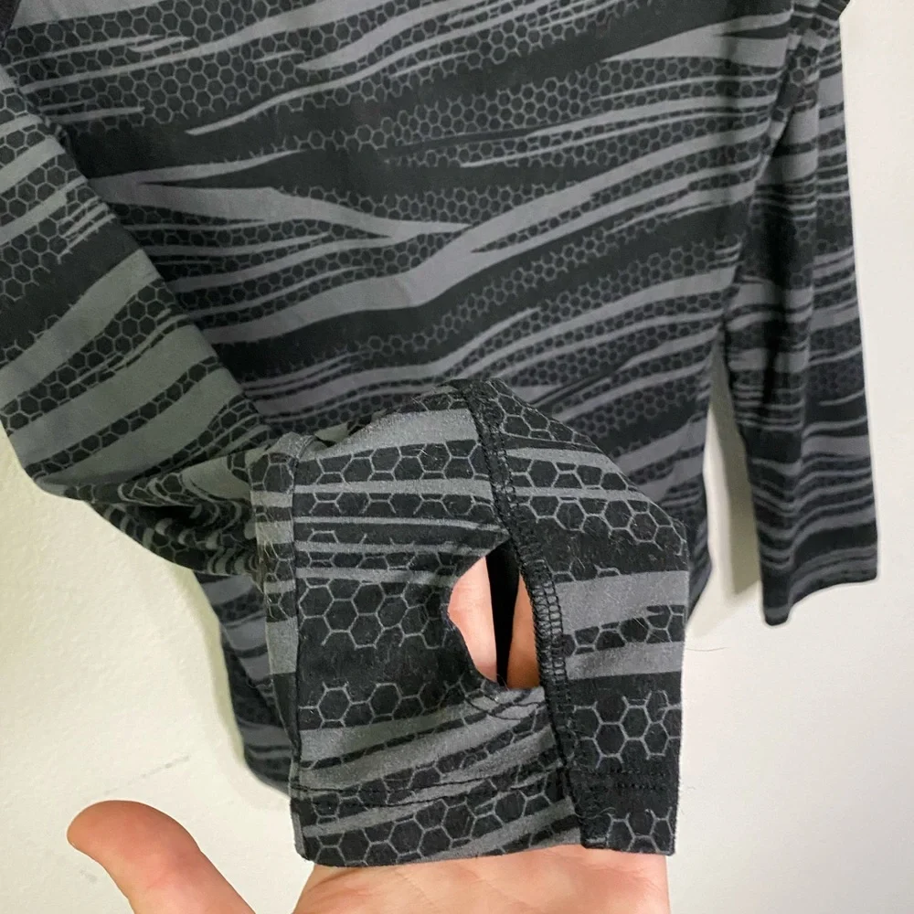 Warm Patterned Quarter Zip - Picture 3 of 5